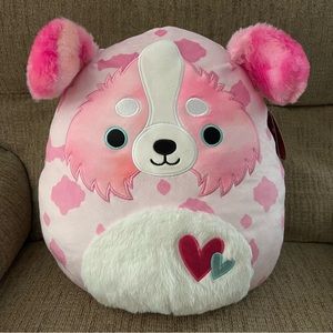 Squishmallows Magnis the Pink Australian Shepherd Puppy 14”